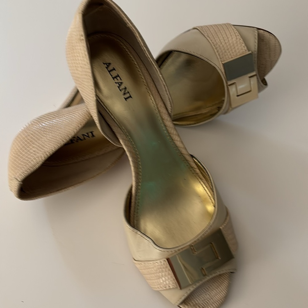 Alfani Peep Toe Pumps